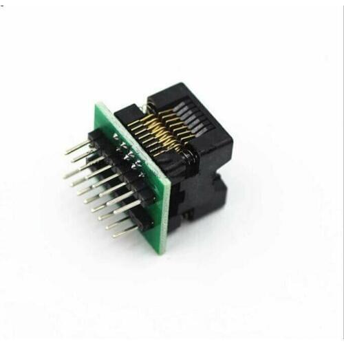 SOP16 SOIC16 to DIP16 Socket Programmer Adapter double PCB Board sop16-1.27-1