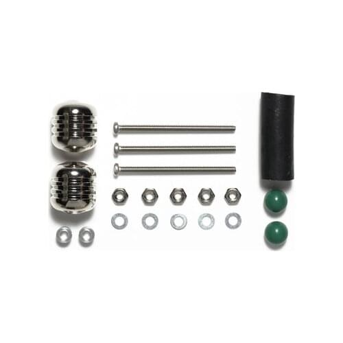 Tamiya Mini 4WD Racer Mass Damper Set Shock Absorber Accessories/Silver Shock-absorbing Anti-skid Part/Shock Absorbers 95342