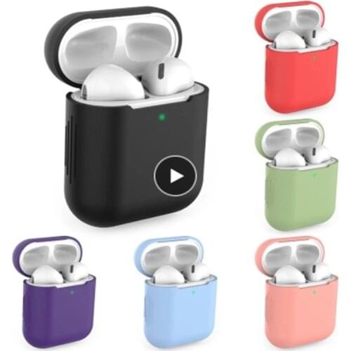 Universal Earphone Case For Airpods 1 2 Sets Generation Anti-fall Shell Generation Silicone Cover Accessories Drop-proof Case