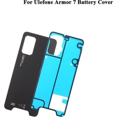 Back cover for Ulefone Armor 7 Back Glass Housing Cover Case Back Cover Frame Bezel Chassic Housings Accessory Bundles