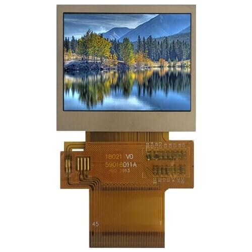 1.75inch 296*222, SSD2119, full viewing angle, sunlight readable, 8/9/16/18 MCU, 16/18 RGB, 3/4 SPI interface IPS LCD module