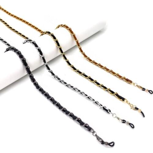 1pcs Mask Lanyard Holder Strap Anti-lost Sunglasses Chains Face Mask Holder With Clips For Hanging Women Boys Girls Kids 73cm