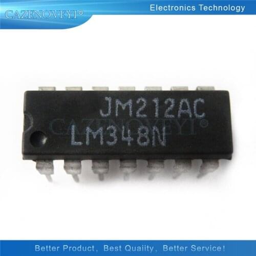 10pcs/lot LM348N LM348 DIP-14 In Stock