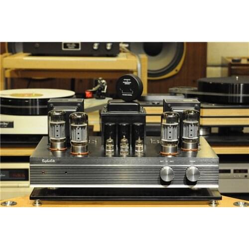 2×50W Raphaelite EP65 6550 Push-Pull Tube Amp / Integrated KT88 Lamp Amplifier with Remote 6H23×1 12AT7×2 Svetlana 6550×4