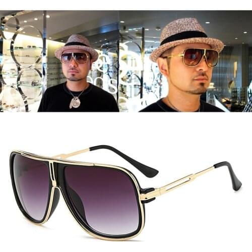 2020 Fashion Style Sunglasses Mens Man Design Brand Gradient Glasses Vintage grandmaster Sunglasses Sunglasses Lunette UV400