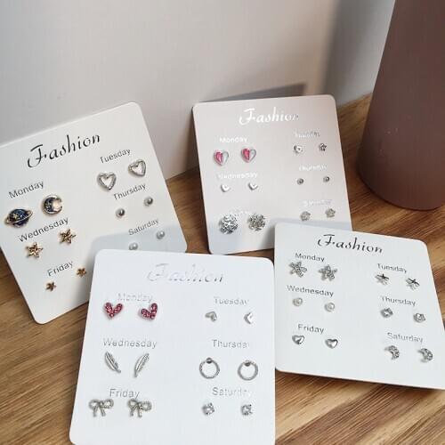 2020 Fashion Womens Earrings Set in Stock Round Earrings Bohemian Fashion Jewelry Headpieces