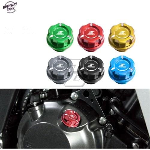 Motorcycle Accessories Engine Filler Oil Cap Case for Kawasaki Z125 2019 Later