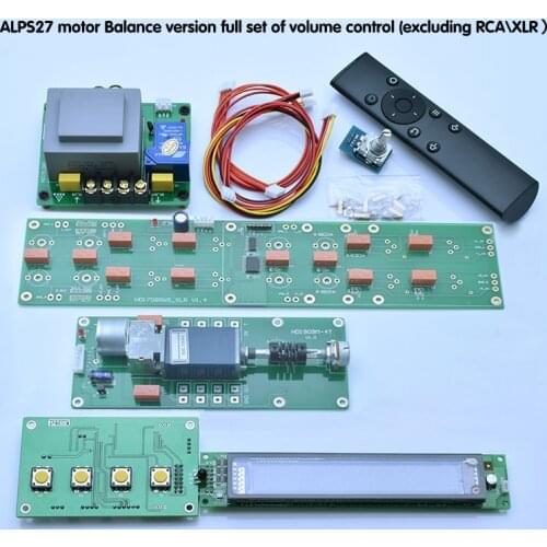 ALPS27 Motor Balance Version Full Set Of Volume Control Board With VFD Display