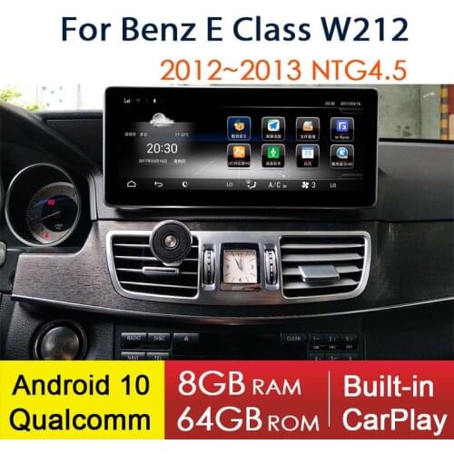 Qualcomm GPS For Mercedes Benz E Class W212 2012~2013 Navigation Car Multimedia Player Radio Stereo Teyes 2 Din Radio Android