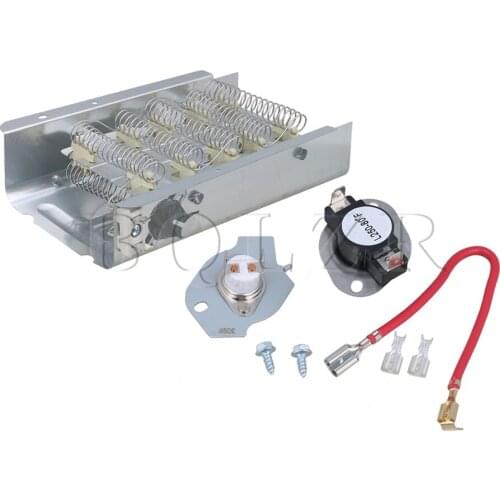 BQLZR 279816 Dryer Thermostat & Fuse Kit Replacement Part and 279838 Dryer Heat Element Replacing Part