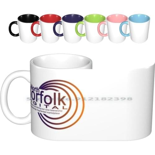 North Norfolk Digital Ceramic Mugs Coffee Cups Milk Tea Mug Smell My Cheese Meme Humor Funny Sitcom British Partridge Wheel