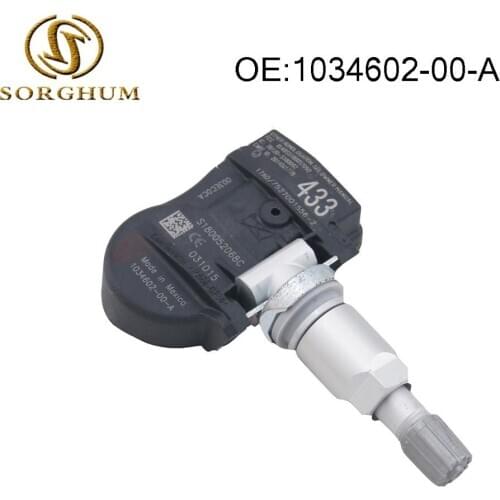 1pcs TPMS Tire Pressure Sensor Fit for Model S 10/2014-06/2019, 103460200A 1034602-00-A
