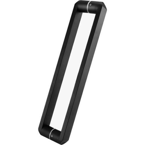 304 Stainless Steel Double Shower Glass Door Handle Square Back-to-Back Matte Black Shower Room Bathroom Sliding Door Handle