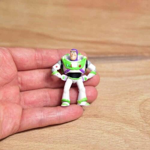 Disney Genuine Toy Story Buzz Lightyear Cartoon Toy 5CM Action Figures Model Boy Girl Gift