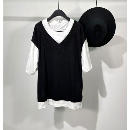 Owen Seak Men T Shirt Mens Clothing Hip Hop Tops Tees Summer High Street Women Solid Streetwear T Shirt