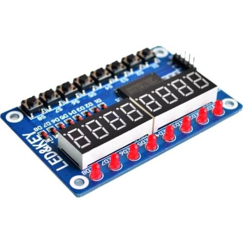 Key Display ForArduino New 8-Bit Digital LED Tube 8-Bit TM1638 Module
