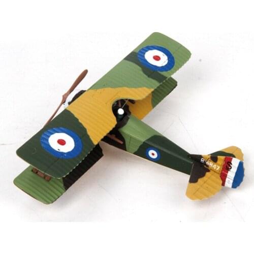 Diecast 1:72 Scale World War I SPAD-XIII Aircraft Airplane Model Static Display Adult Collection Toys for Boys