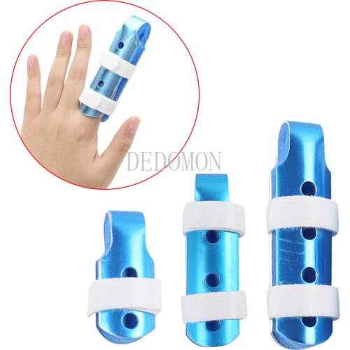 Mallet Aluminum & Foam Support Brace Finger Splint Hand Trigger Broken Finger/Sprain/Fracture/Pain Relief/ Joint Immobilization