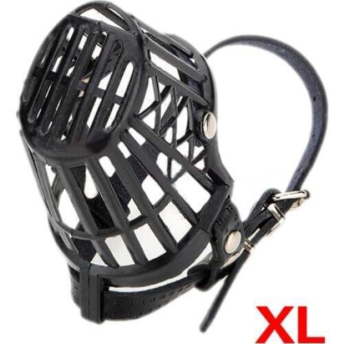 New Dog Pet Puppy Muzzle Basket Cage xL