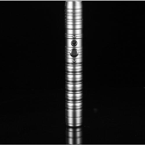 2021 new 80cm metal handle gray classic series RGB color LED light 7 color variable warrior luminous toy boys birthday gift