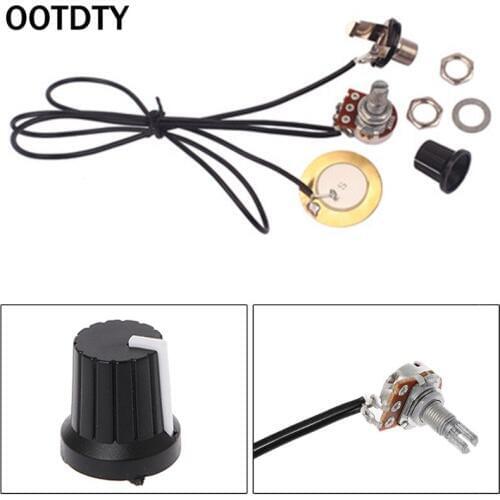 OOTDTY Piezo Transducer Pickup Amplifier for Guitar Violin Ukulele Banjo Cigar Box