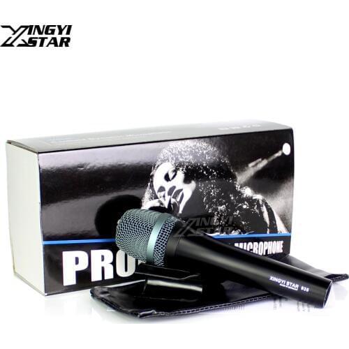 Professional Handheld Microphone Dynamic Mic Stand Clip Mike For e 935 Youtube Amplifier DJ Mixer Karaoke System Video Recording