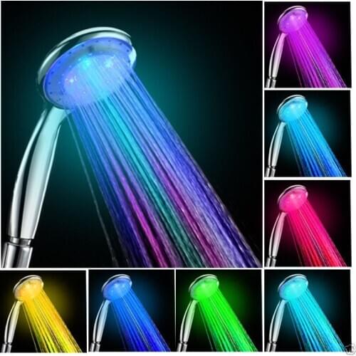 LED Shower Head Digital Temperature Control Shower Sprayer лейка для душа 3 Spraying Mode Water Saving Shower Filter Chuveiro