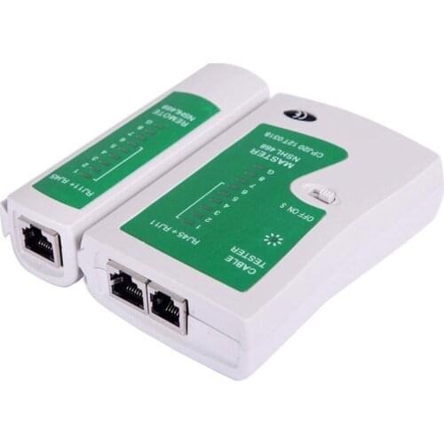 JTKE Network Cable Tester RJ45 RJ11Cat5 Cat6 LAN Cable Tester Networking Wire Telephone Line Detector Tracker Tool kit