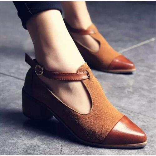 Кожаные туфли-лодочки XiaGuoCai China At AliExpress