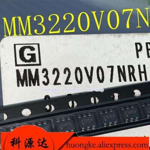 20pcs/lot MM3220V07NRH silk screen 27V58 SOT23-6 MM3220