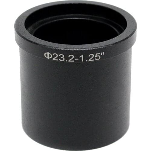 23.2mm Inner to 1.25 Inch Outer Diameter Adapter for Biological Microscope Eyepiece or USB Camera to Astronomical Telescope