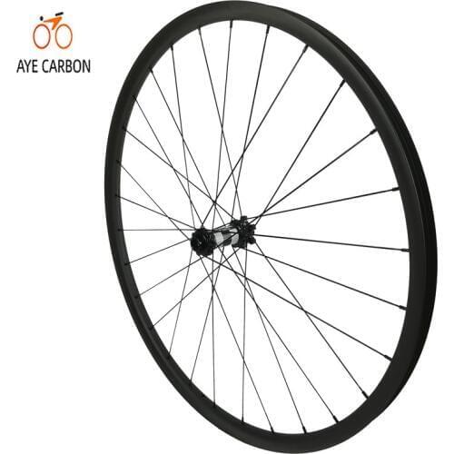 29er Carbon wheels 350 boosting straight pull hubs carbon mountain bike wheelset with Sapim spokes Center lock