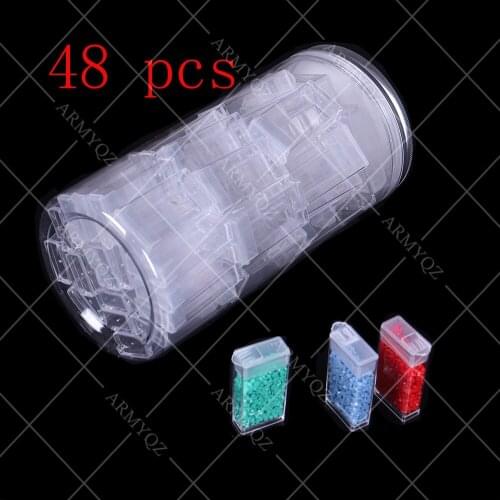 30/60/76/28 Grid Dismountable diamond painting Accessories Diamond Embroidery Cases PP plastics Box Organizer Home Storage boxes