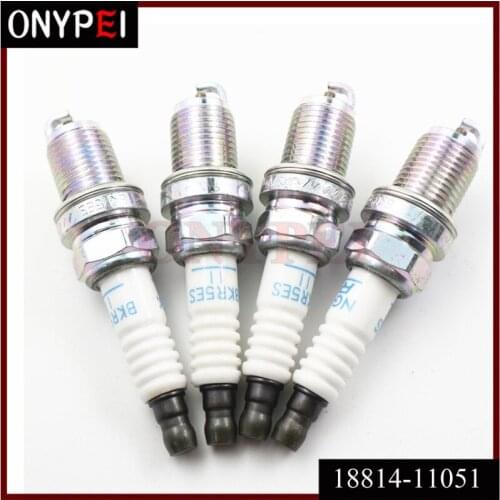 4-8pcs BKR5ES-11 18814-11051 Spark Plug For Hyundai Elantra Accent Getz Tiburon Sonata 1881411051 BKR5ES11 Auto Part