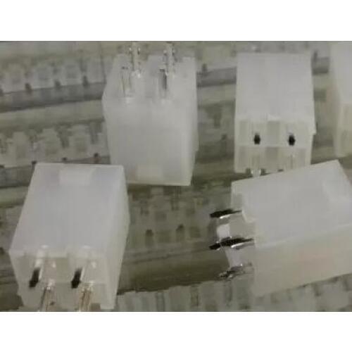 Free shipping 5569 5557 2X2PIN 4PIN double socket 2*2PIN 4.2MM flat needle needle spacing 50PCS/LOT