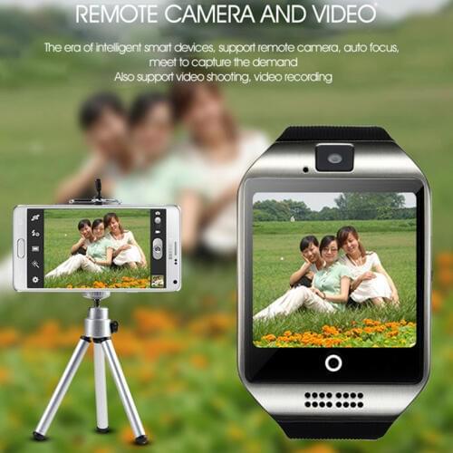 Bluetooth Smart Watch Camera Touching Screen Smart Sport Band for IOS Android EM88