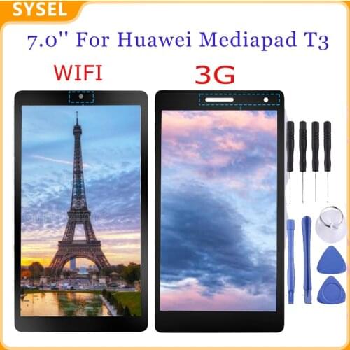 Lcd For Huawei Mediapad T3 7.0 BG2-W09 BG2-U01 BG2-U03 Lcd display Touch Screen Digitizer assembly With Frame LCD
