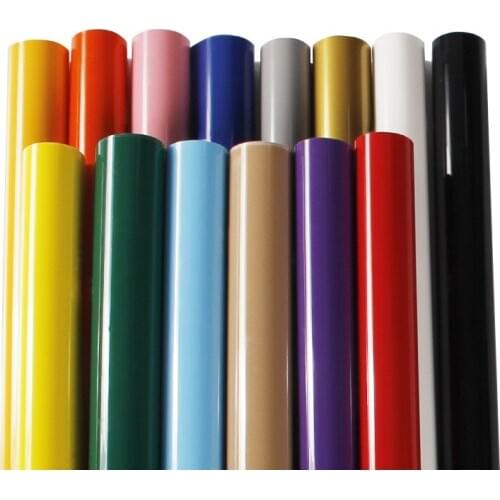 HOHOFILM Heat Transfer Vinyl T-shirt Vinyl Iron on Film Vinyl Width: 20in DIY Cutting vinyl-Self Design for Silhouette Cameo