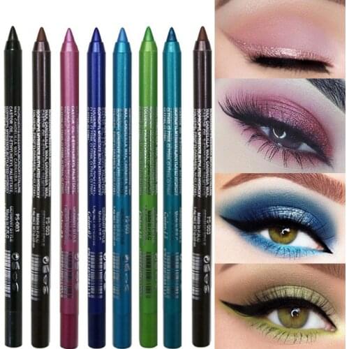 5/10 Colors Eyeliner Pencil Professional Makeup Waterproof and Sweat Resistant Not Blooming Long Lasting Eyeliner Make Up Tools