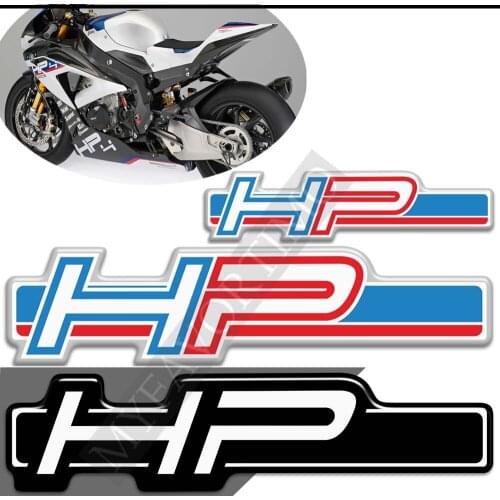 Motorcycle Stickers For BMW FOR HP HP2 HP4 R 1250 GS R1250 Race S1000 RR S1000XR Side Panel Protector Fairing Tank Pad Emblem