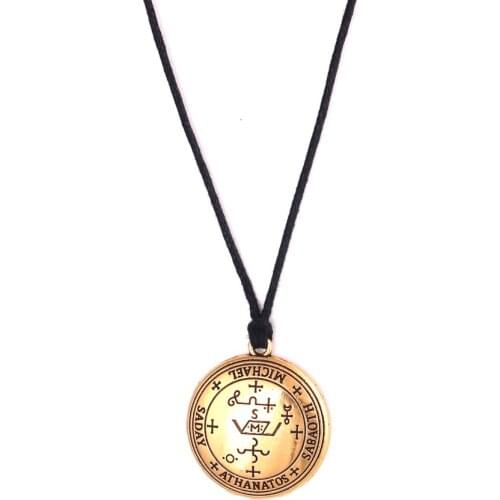 Archangel Michael Raphael Uriel Gabrie Talisman Angel Men Necklace Women Chain Adjustable Rope Jewelry