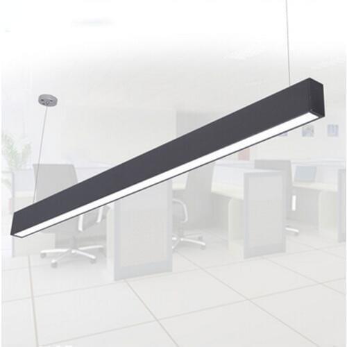 Office Lighting Modern Minimalist Conference Room Restaurant Creative Study Rounded Rectangle Aluminum Lamps