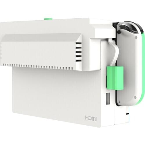 USB Dual Mode Cooling Fan Stand Base & 2 Cooling Fans Animal Crossing Dock Station for Nintend Switch NS Original Console Stand