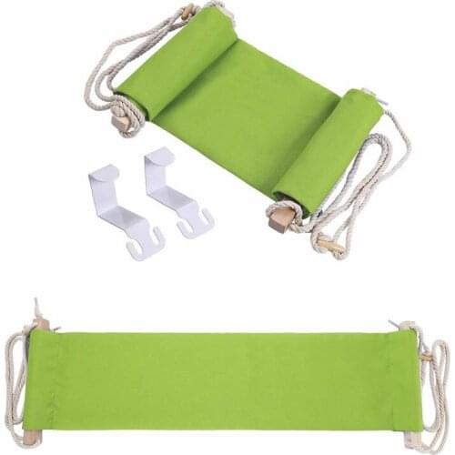 Portable Green, Orange Foot Hammock Lazy Casual Desk Rest Foot Put Feet Foot Swing Footrest