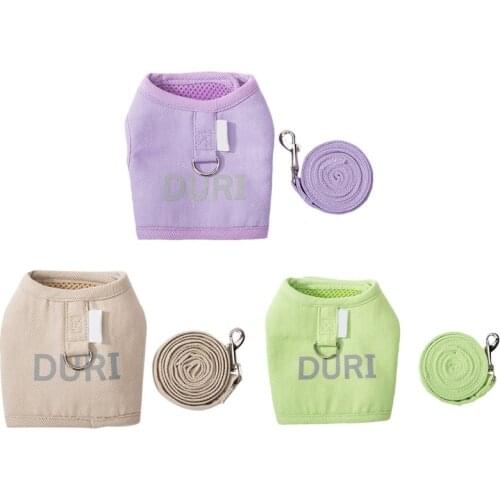 Adjustable Cat Harness And Leash Set Escape Proof Pet Clothes Kitten Puppy Dogs Vest Easy Control Breakaway Cat Harness