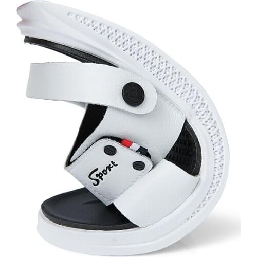 Sandalle sandali deportivas homme piel beach leather sandles masculino sandalias sandal slide heren masculina herren men couro