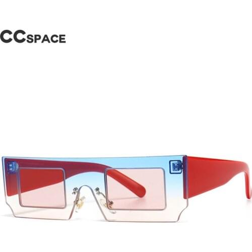 46687 Rock Style One-Piece Sunglasses, Modern Mens and Womens Fashion Brand Designer Sunshade Uv400 Retro Glasses