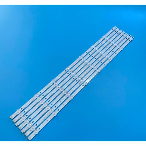 LED Backlight strip 8 Lamp For Toshiba 32 TV TM3212A-V03-PP 32L2300C LVW320NDAL TCL L32F3320B L32F3350E L32F3370B ROWA LED32C750