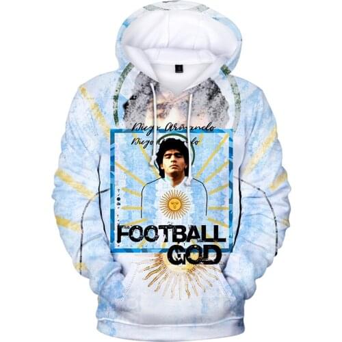 Ball king Diego Armando Maradona Hoodies 2 to 14 years old Kids Hoodies Men Women Sweatshirt Diego Armando Hoodie Pullovers