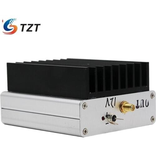 TZT 100KHz-60MHz RF Power Amplifier 5W Liner Amplifier RF Radio Broadband HF Amp